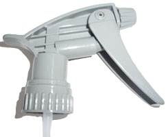 Gray Chemical Resistant Trigger Sprayer