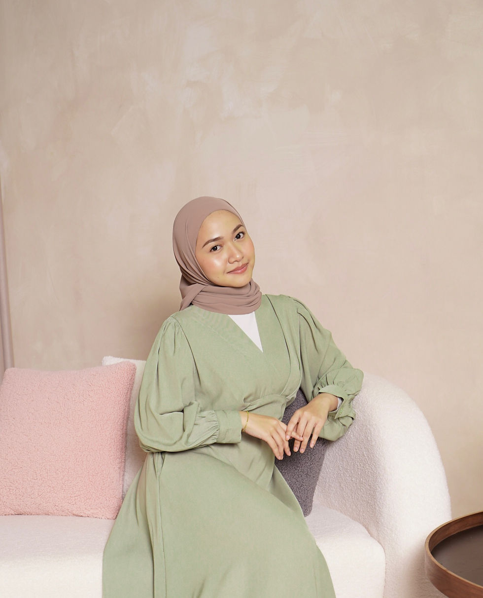 Alaya Dress in Sage Green