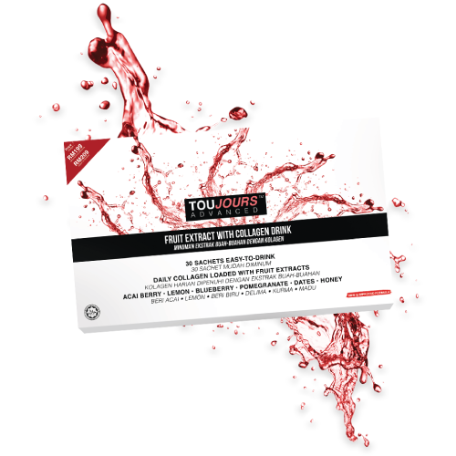 Toujours Advanced Fruit And Collagen Drinks (30 Sachets)
