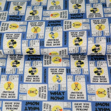 Mickey Maus *have you seen* - Baumwolle