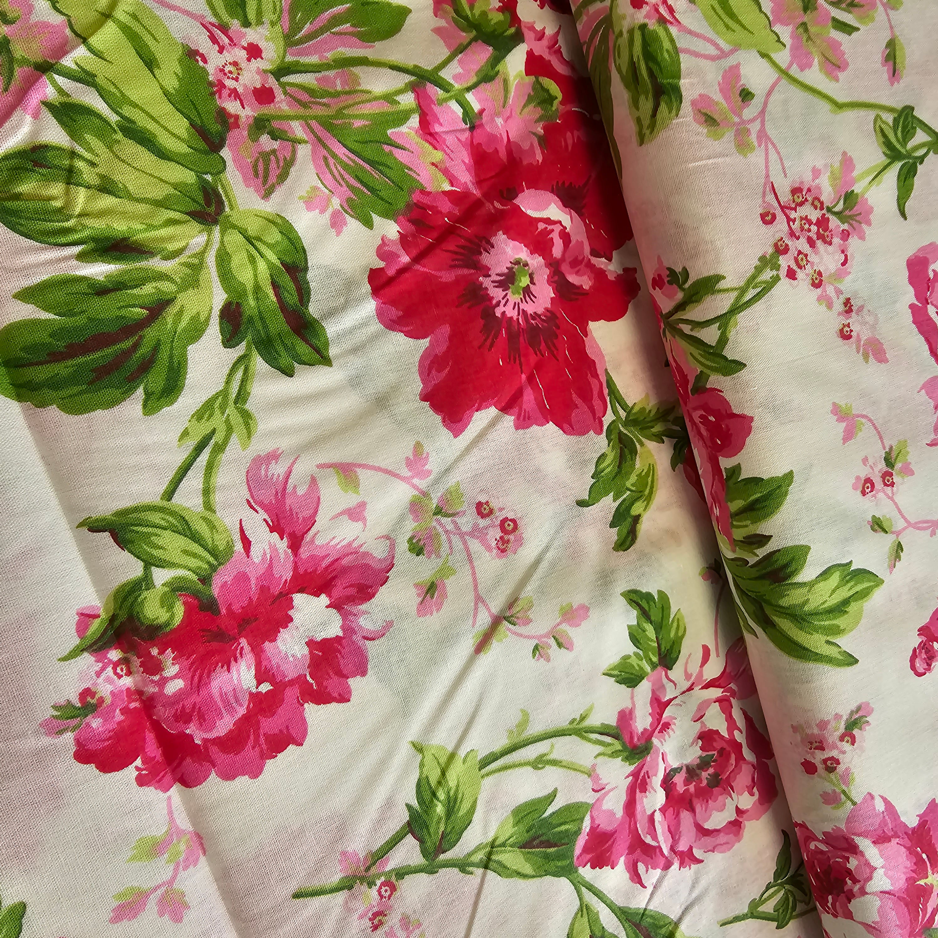 Blumen - Baumwollewebware