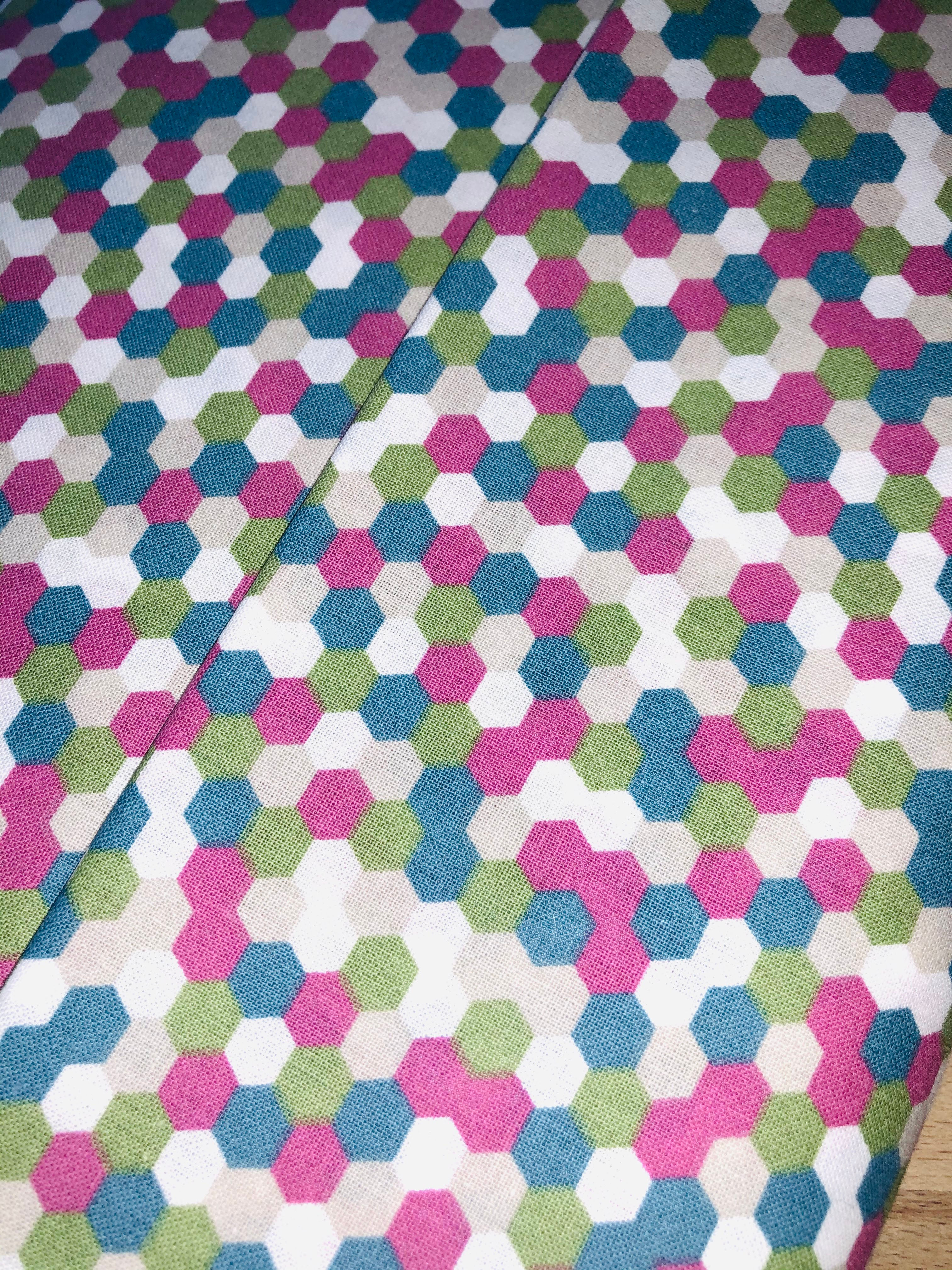 buntes 6Eck - Baumwolle