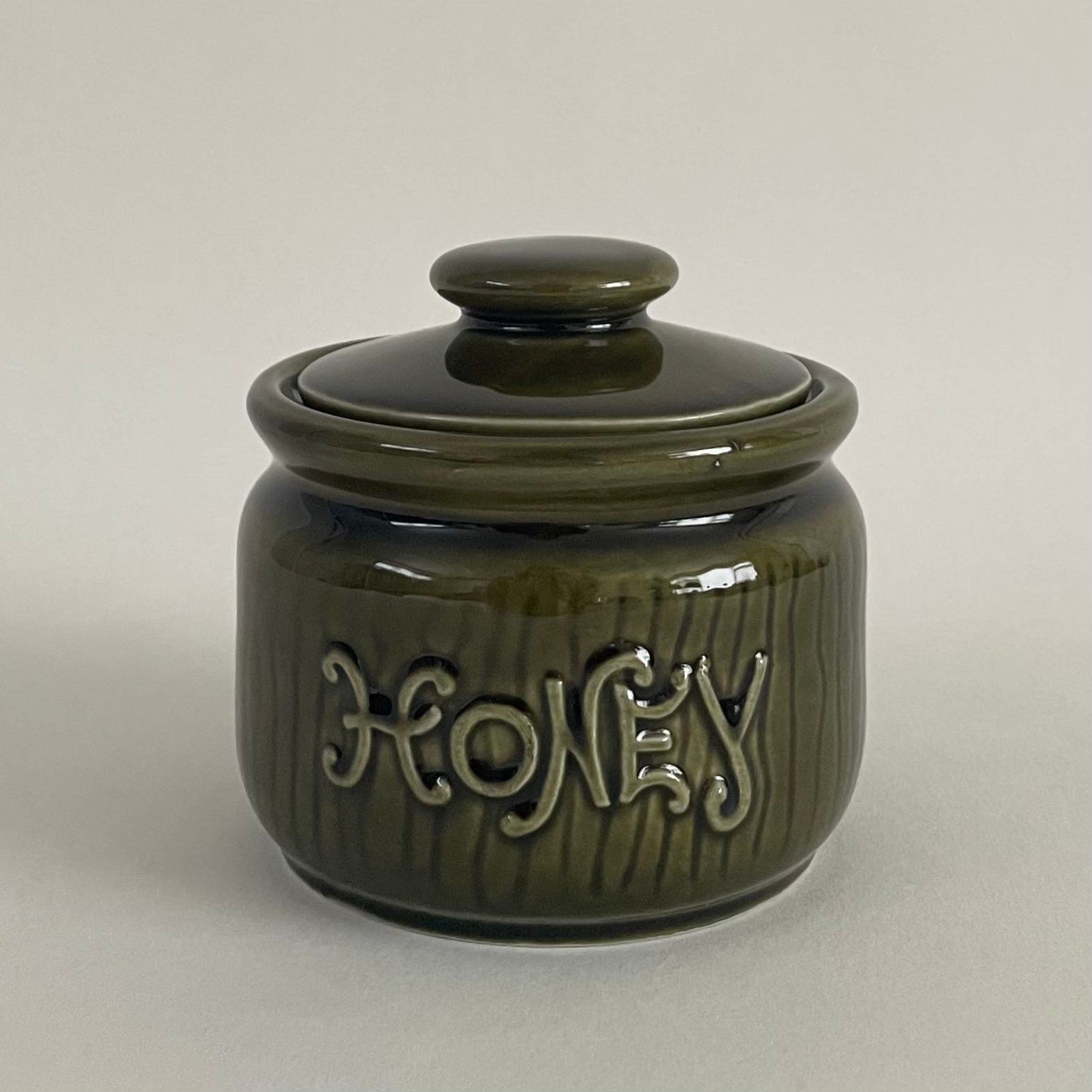 Vintage Honey Pot By Secla Circa 70s (Khaki)