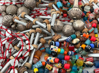 Multicoloured Beaded necklaces 