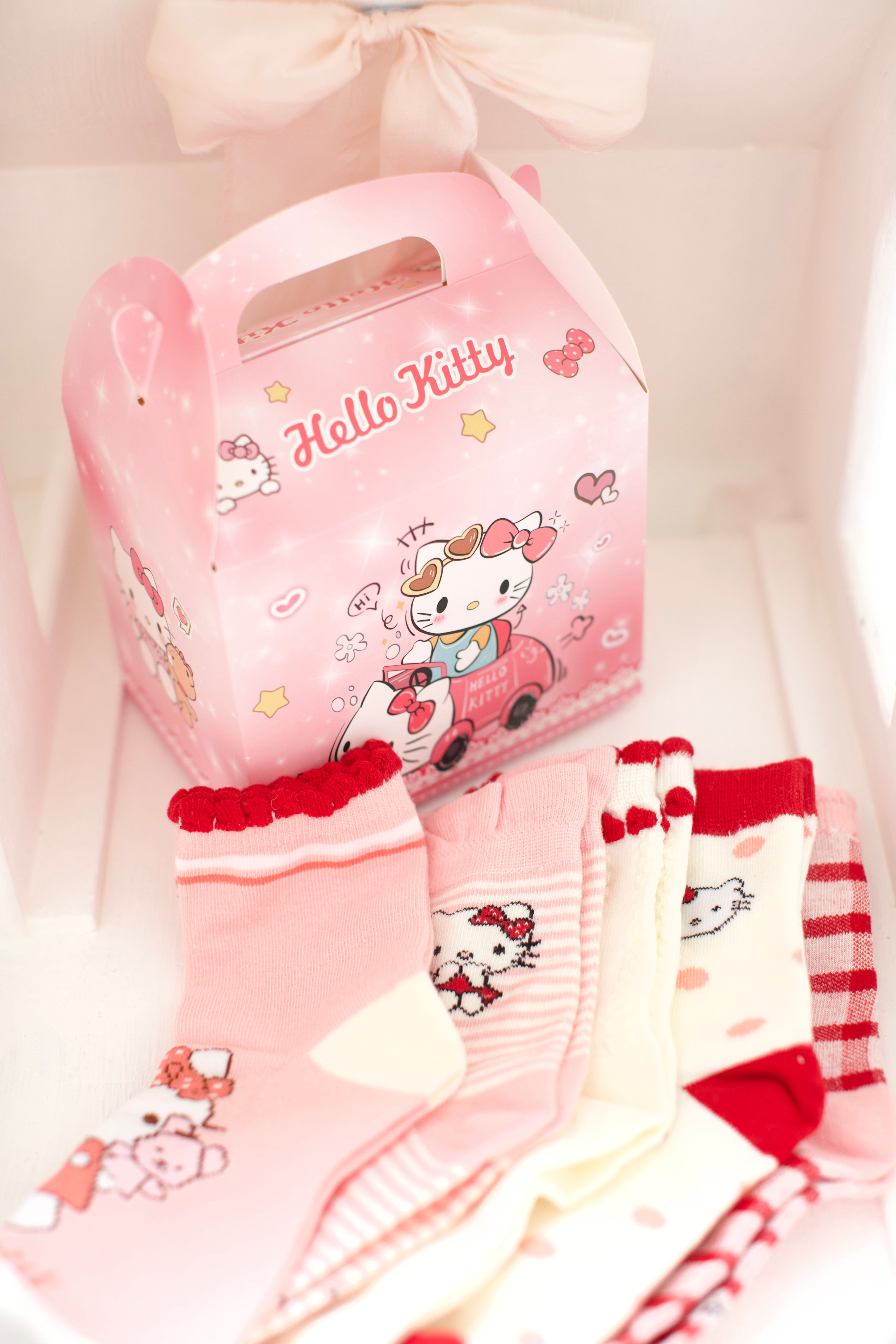 Little Girls Socks Boxed set of 5 (3 sizes)