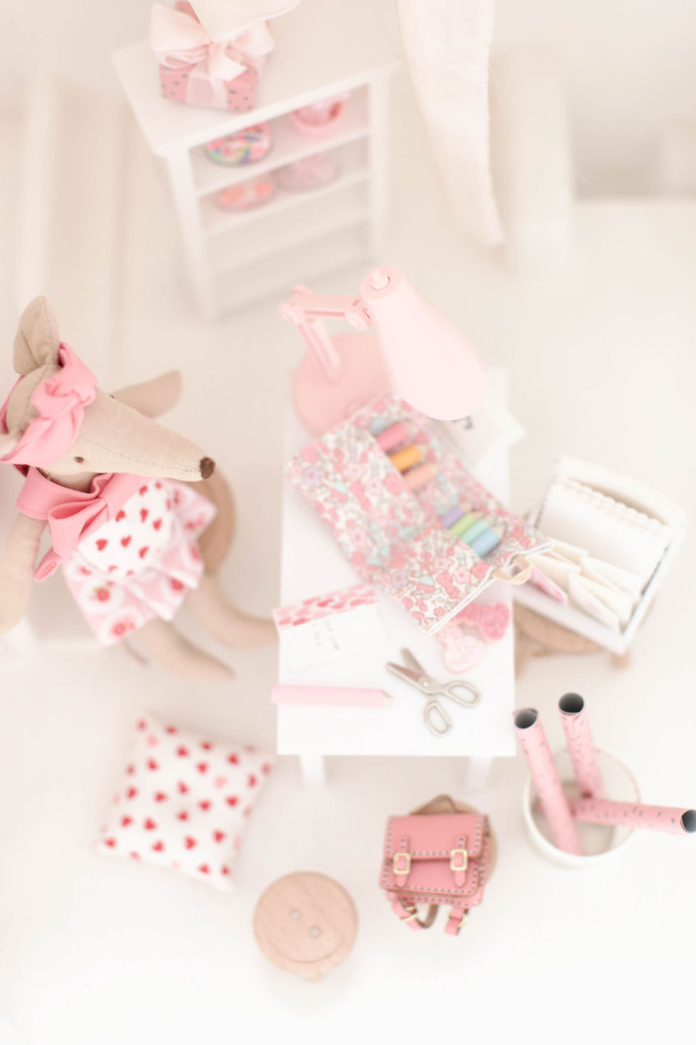 Thumbnail: LOM Handmade Pencil Case, Faux Pencils + Scissors