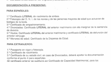 TRAMITES BODA CIVIL. TODO LO QUE NECESITAS SABER, PASO A PASO PARA LA CELEBRACIÓN DE UN  MATRIMONIO 