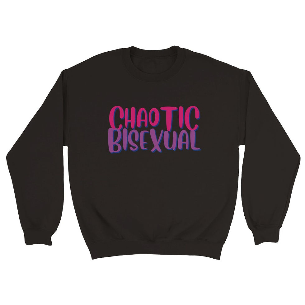Thumbnail: Chaotic Bisexual Sweatshirt
