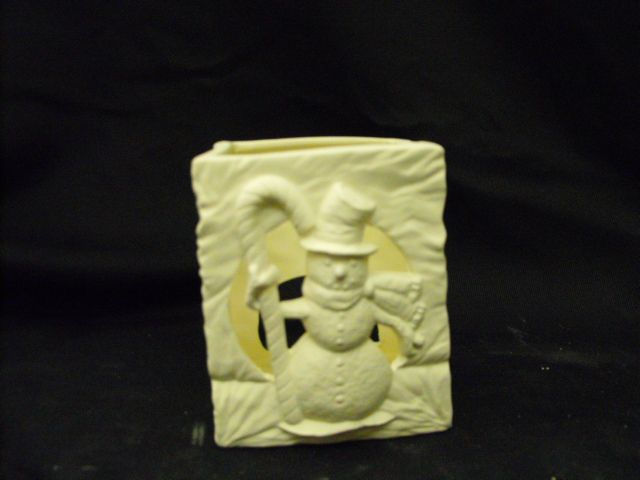 Votive Bag w/snowman