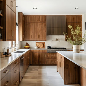 Walnut Kitchen Cabinetry