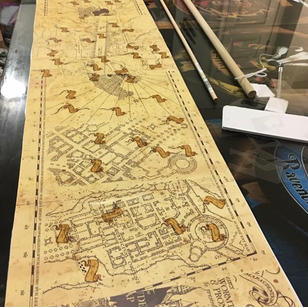 The Marauder's Map Game Print