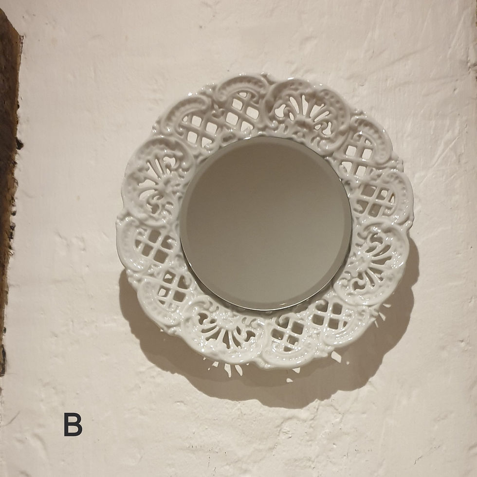 Thumbnail: Upcycled Plate Mirrors
