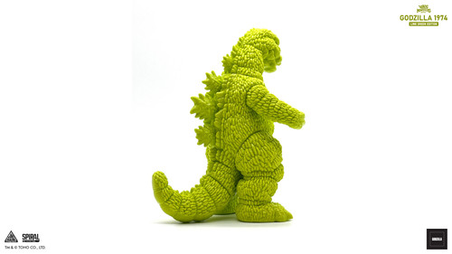 GODZILLA 1974 - LIME GREEN EDITION | Spiral Studio