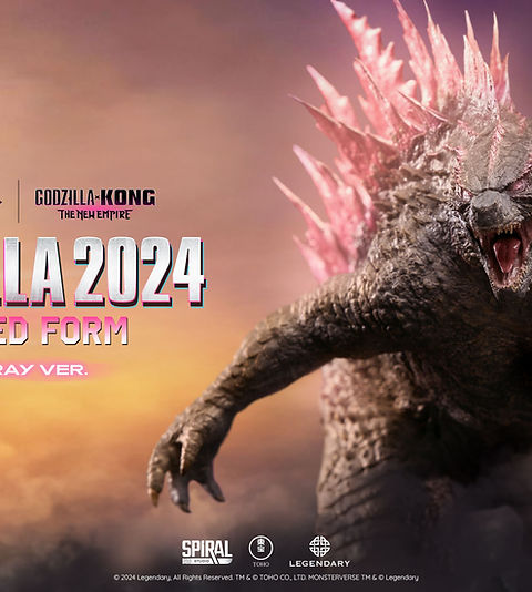 GODZILLA 2024 EVOLVED FORM (HEAT RAY VER.) | Spiral Studio