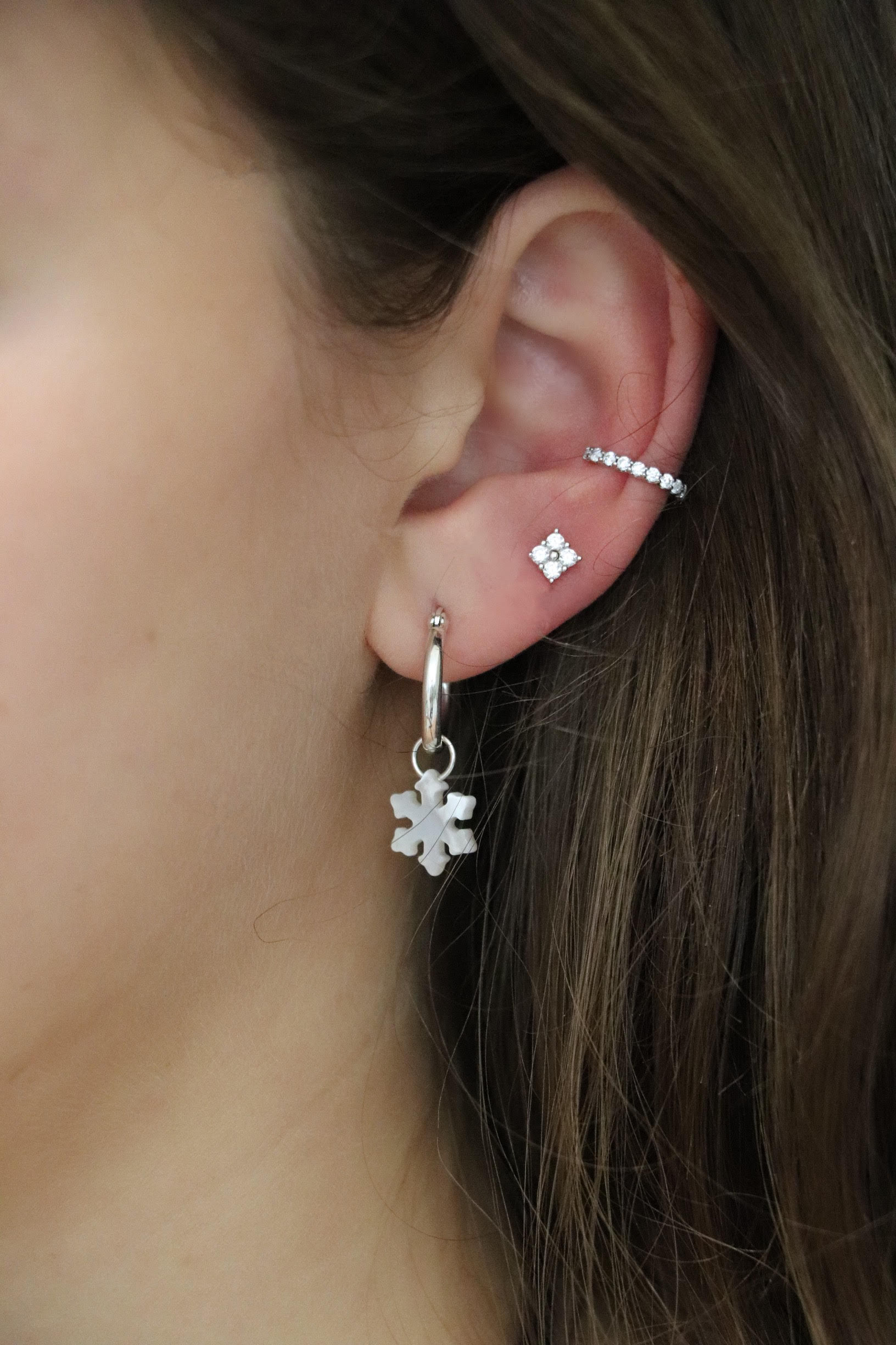 The Tiny MOP Earrings
