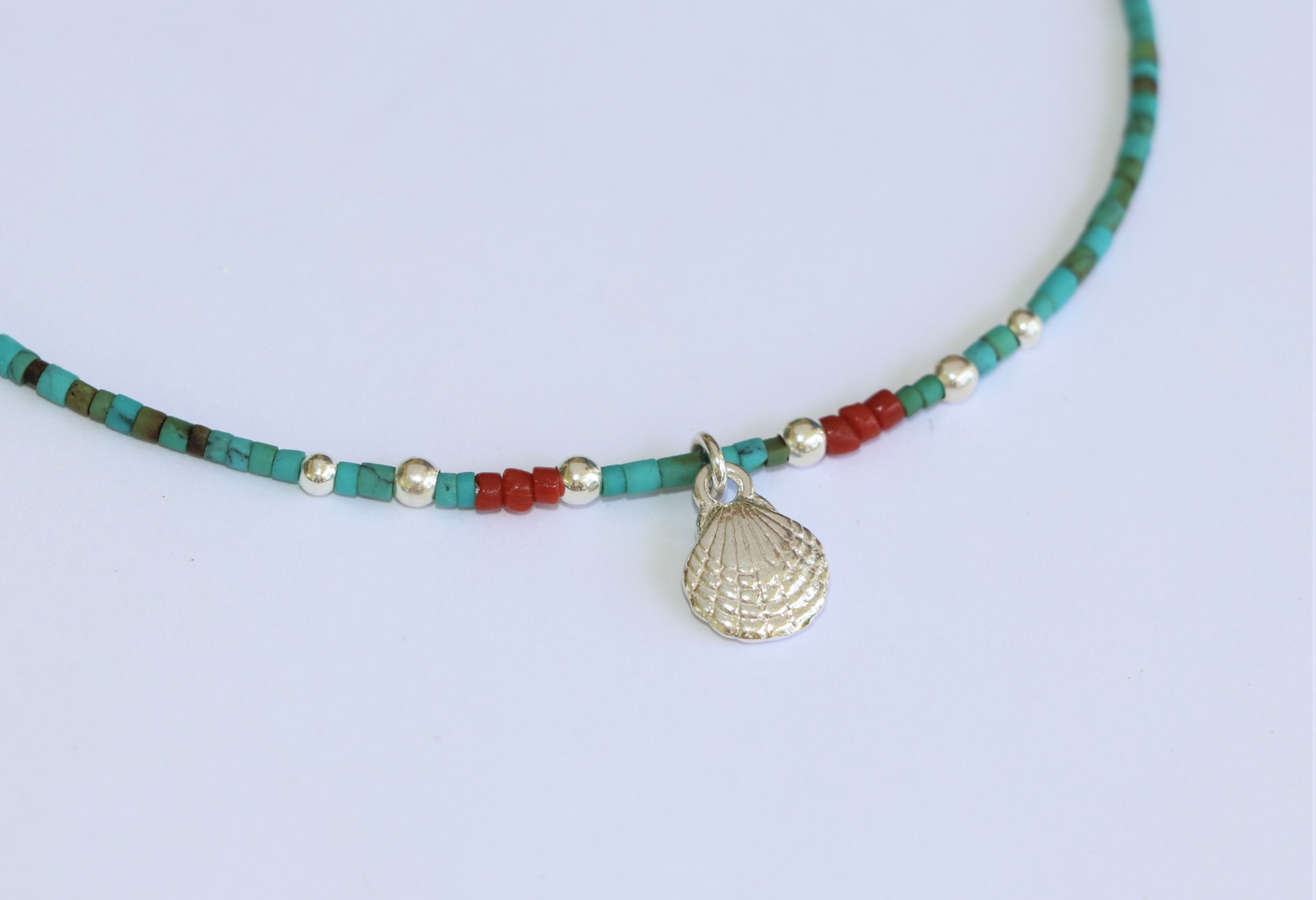 Native American & Shell Anklet