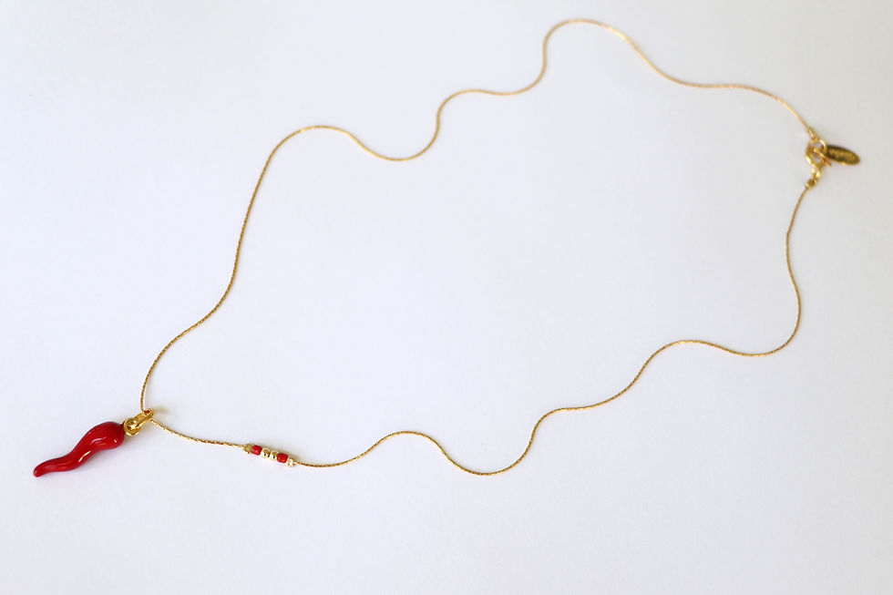 Thumbnail: Red Hot Chili Pepper Necklace