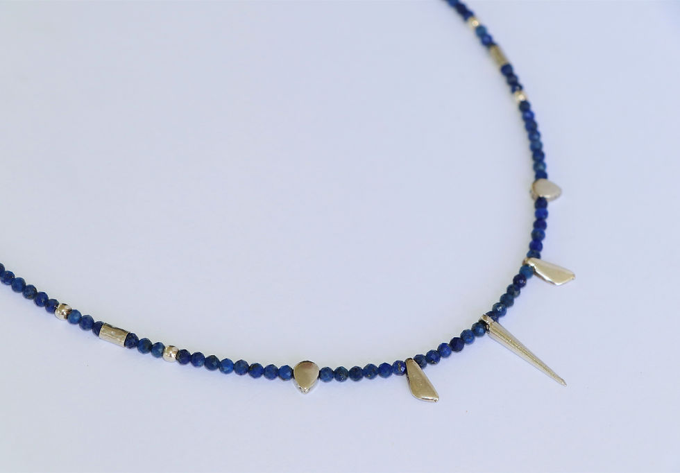 Thumbnail: Silver Spikes Necklace