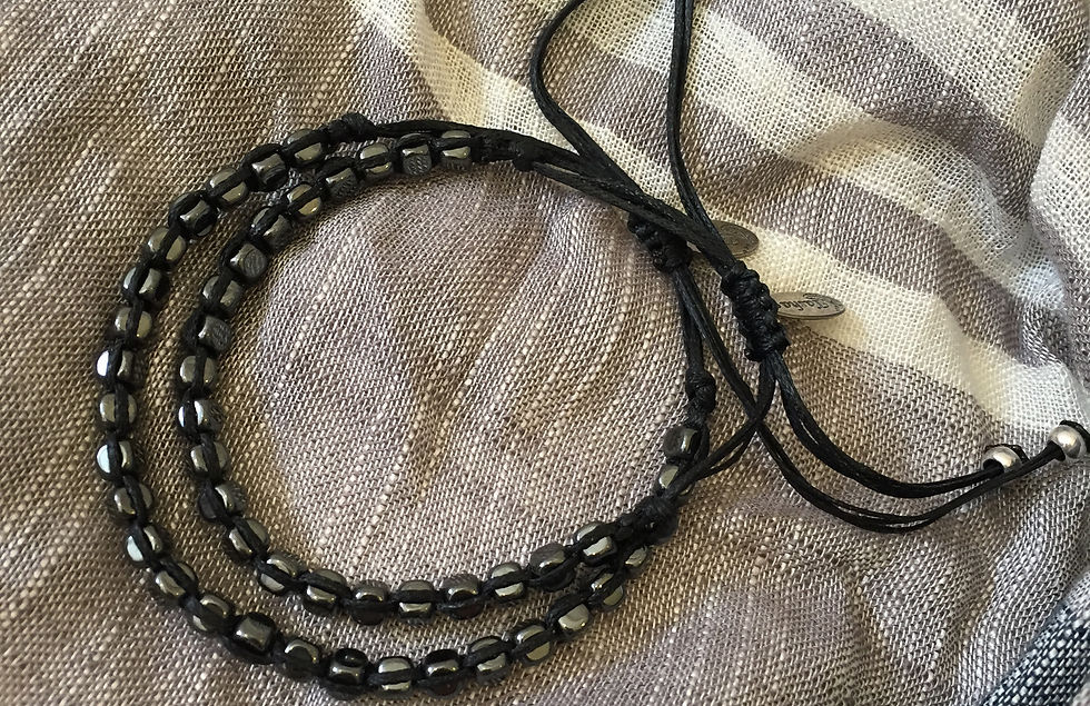 Thumbnail: The Square Hematite Bracelet