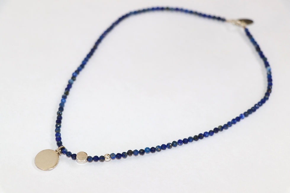 Thumbnail: Round Plate Necklace