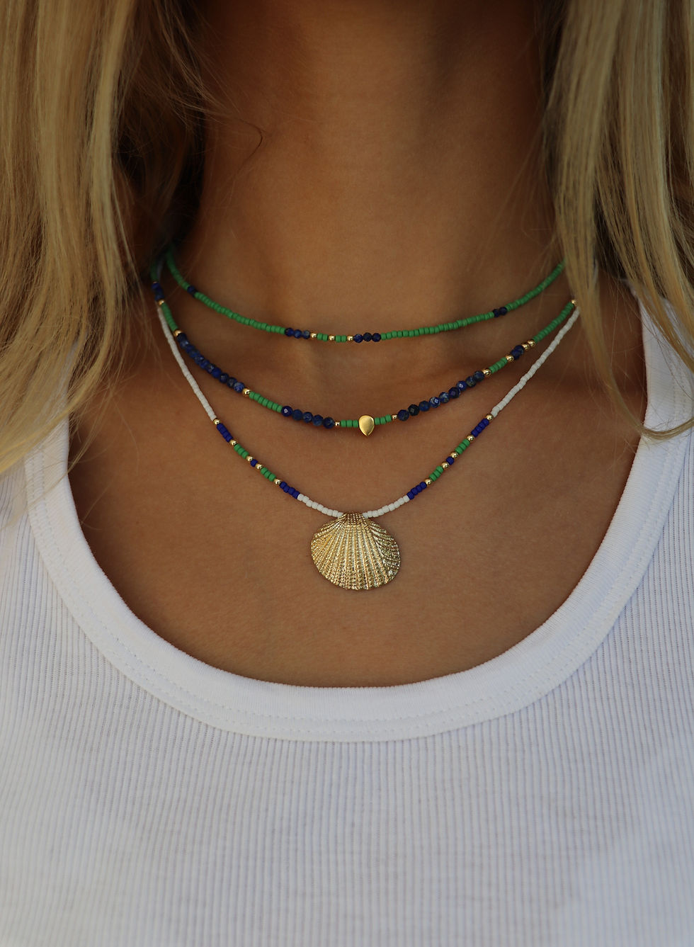 Thumbnail: Ethnic Shell Necklace