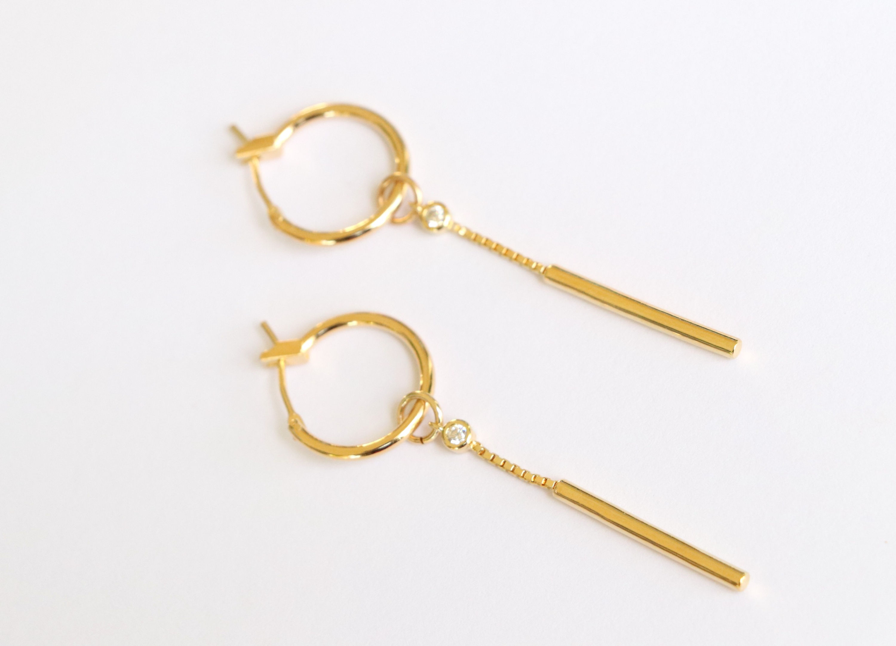 The Sparkle Gold Earrings