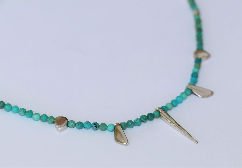 Thumbnail: Silver Spikes Necklace