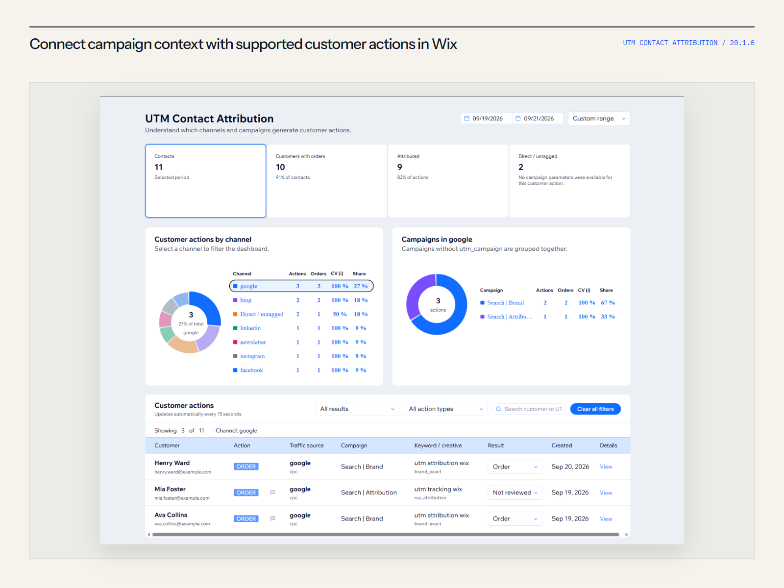 UTM Contact Attribution screenshot 7