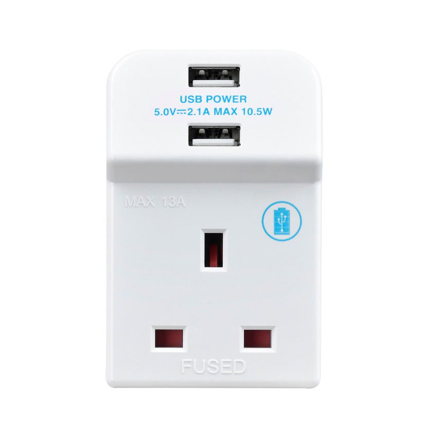 Thumbnail: 3-way adapter socket spy bug front