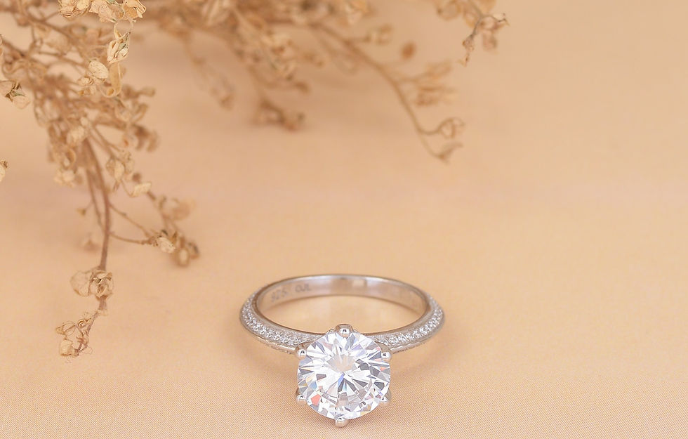 Sterling silver ring
