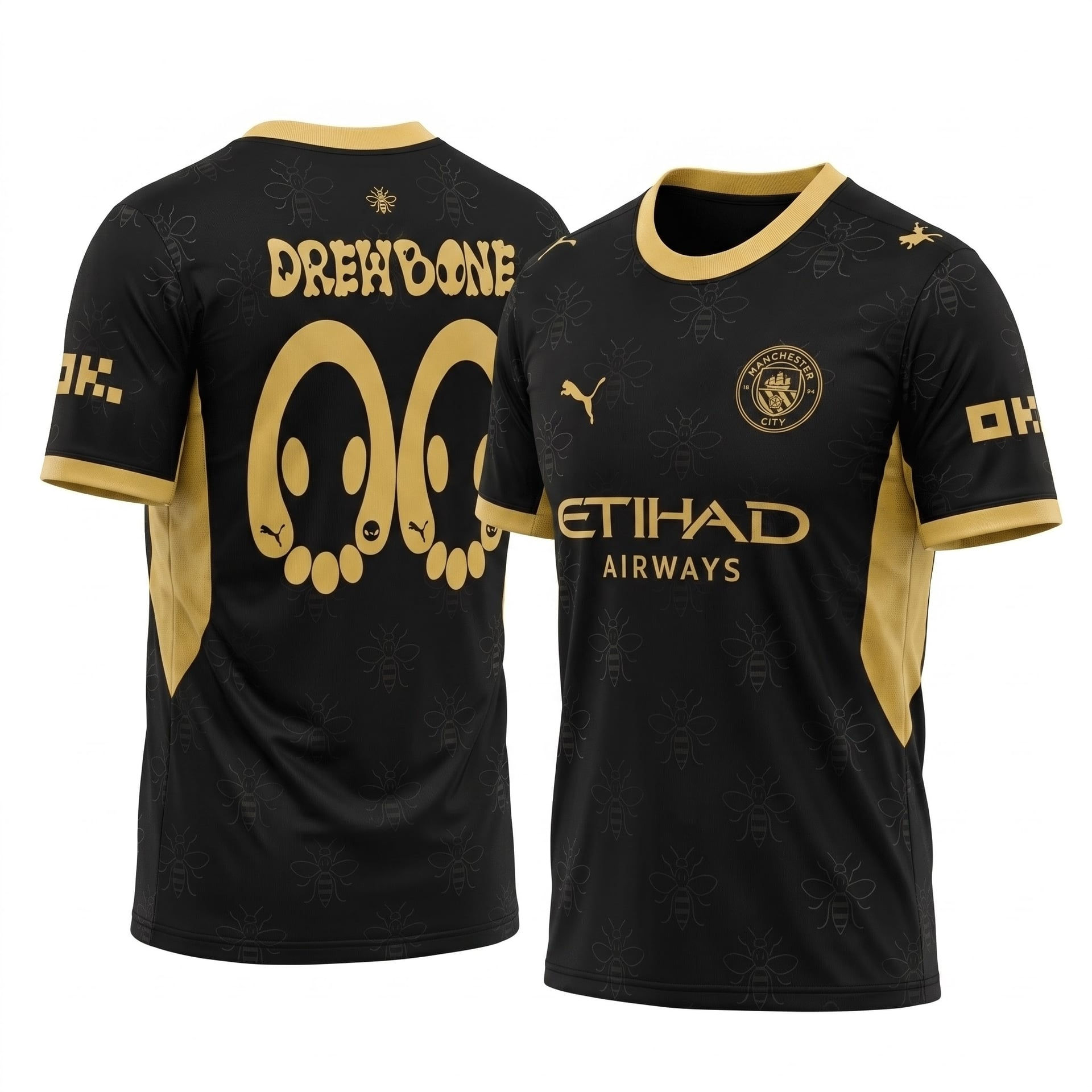 Manchester City Black Gold World Cup 2026 Special Edition Soccer Jersey