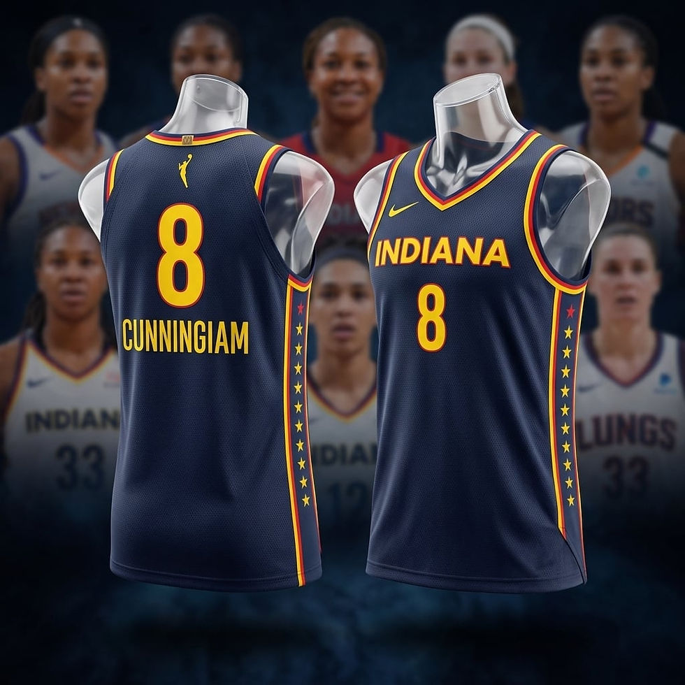 Thumbnail: Indiana Fever Sophie Cunningham Basketball Jersey