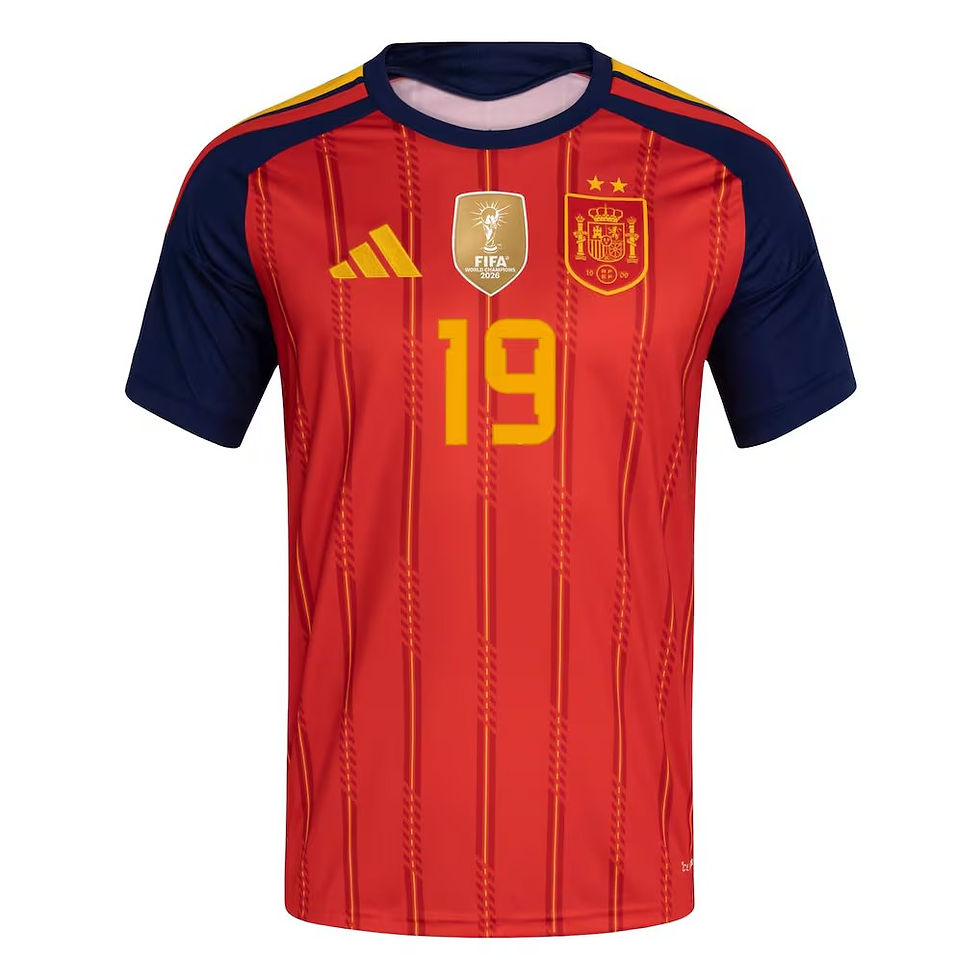 Thumbnail: Spain Lamine Yamal 2026 World Cup Champions Badge Jersey Shirt