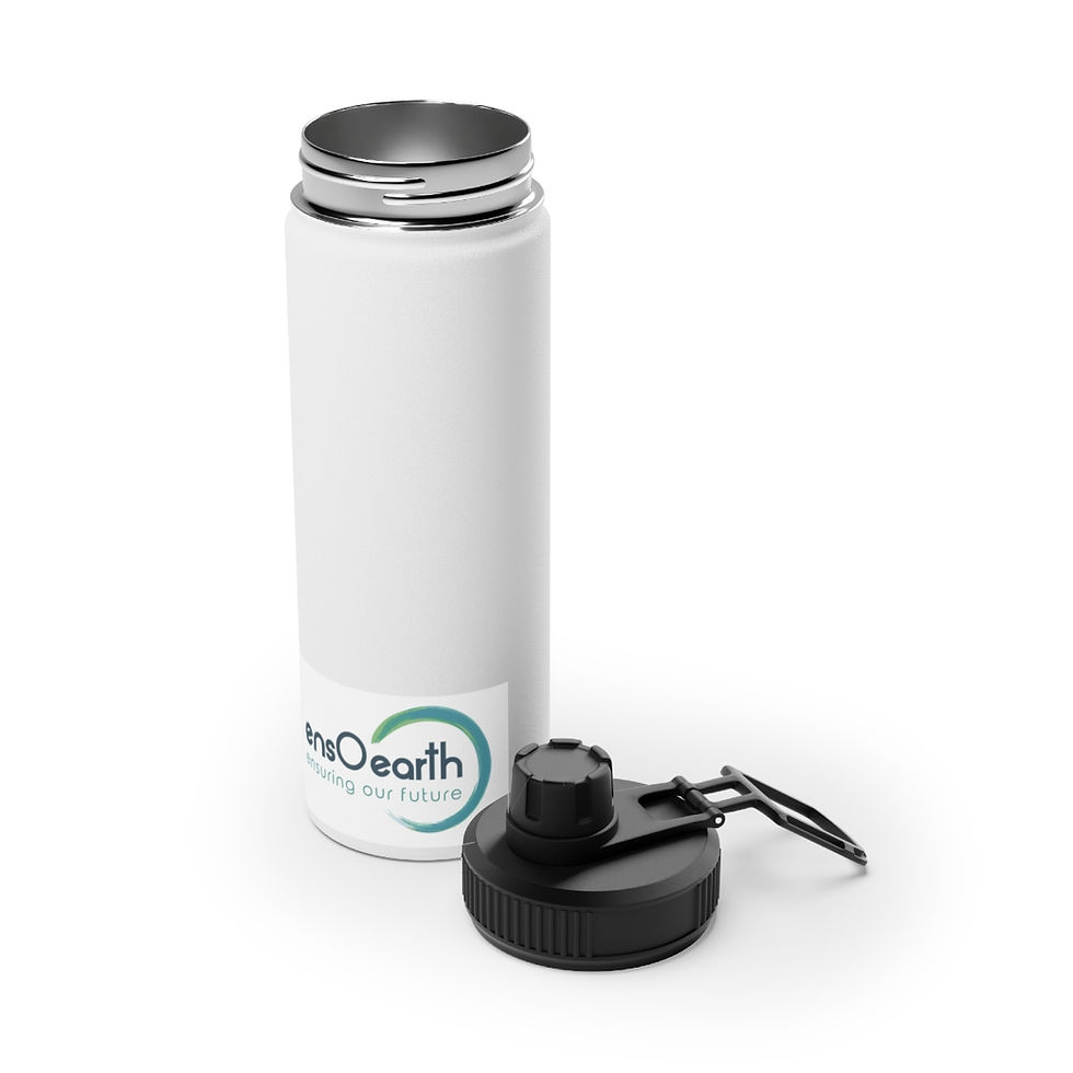 Thumbnail: Stainless Steel Water Bottle, Sports Lid