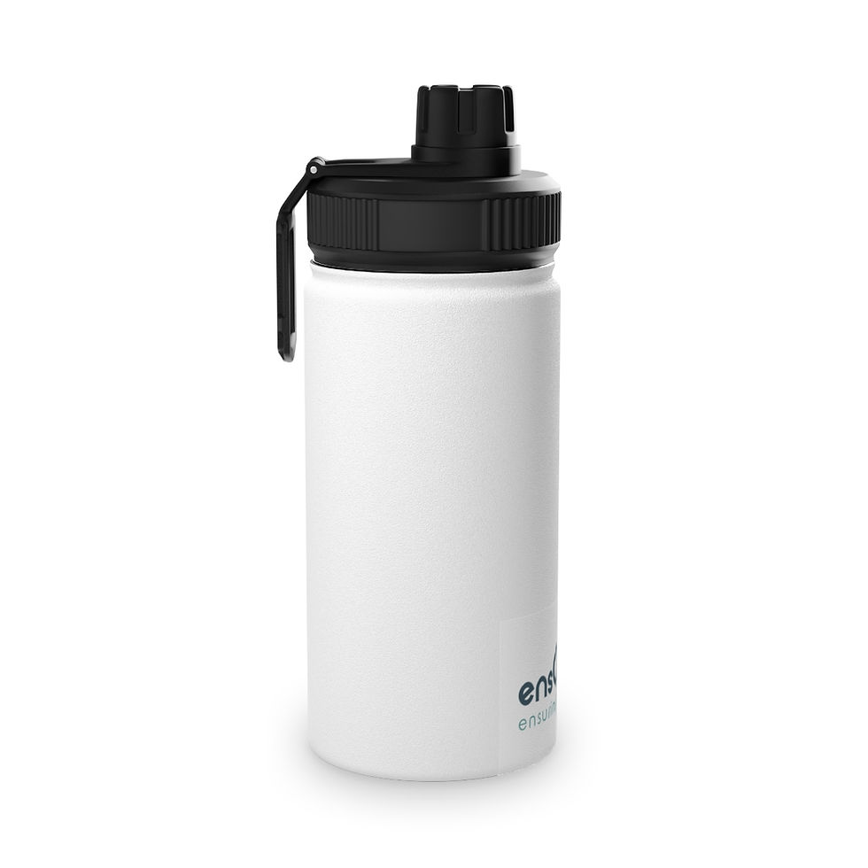 Thumbnail: Stainless Steel Water Bottle, Sports Lid