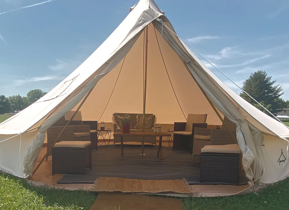 Tent for private gatherings
