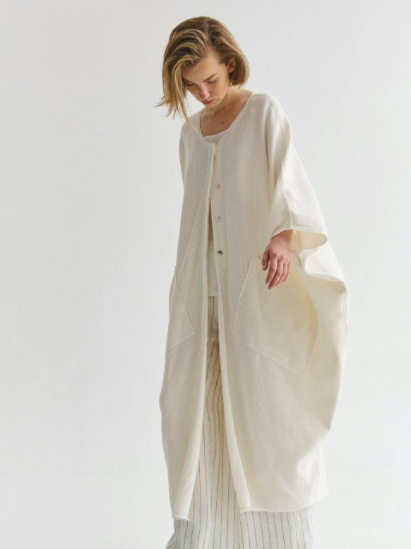 Kedziorek Raw Edge Kimono Jacket