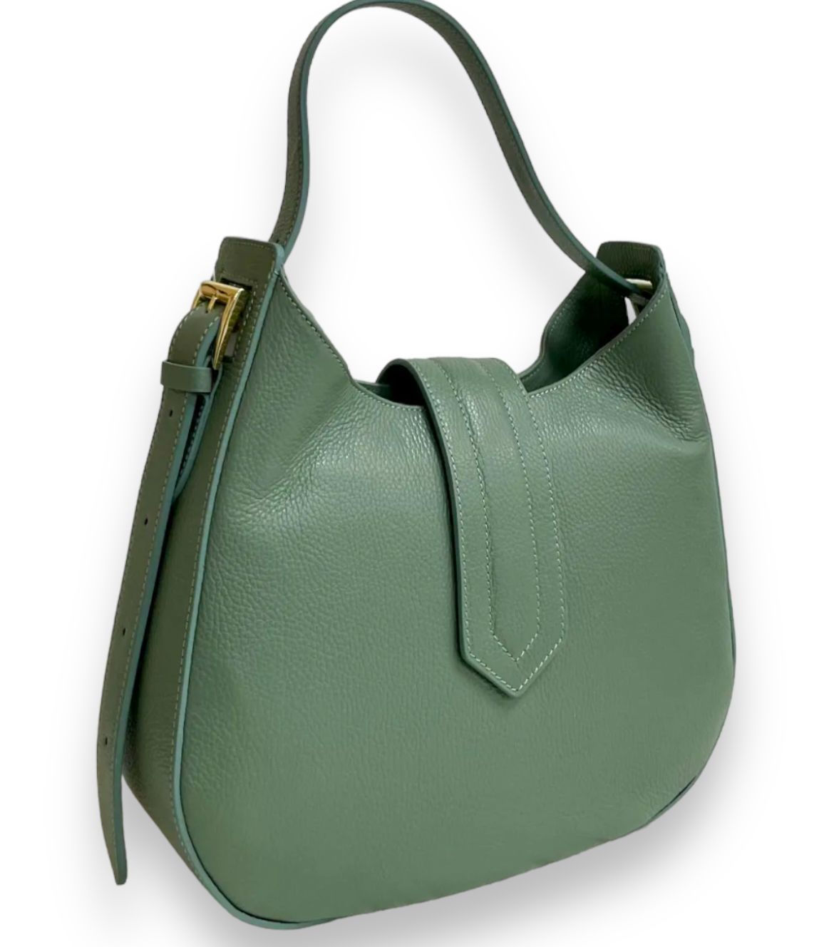 Large Leather Hobo Handbag