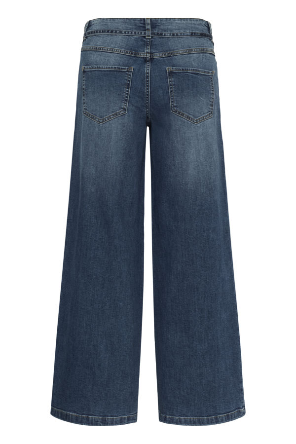 Thumbnail: Harbour Tie Wide Leg Jeans