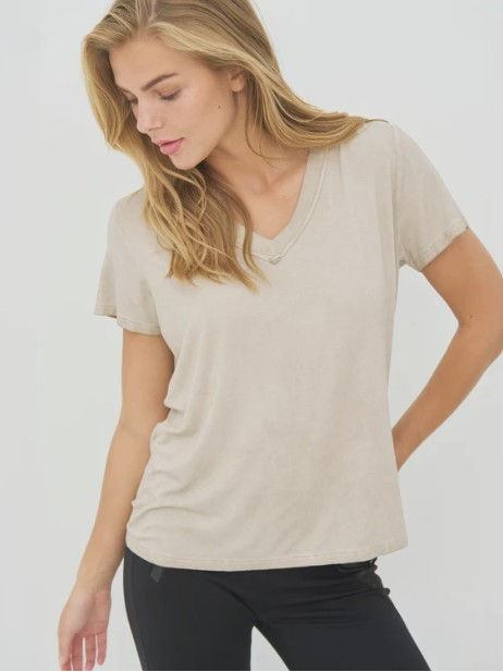 Nu Denmark Iconic V Neck Tee