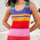 Thumbnail: Mojito Stripe Ribbed Tank