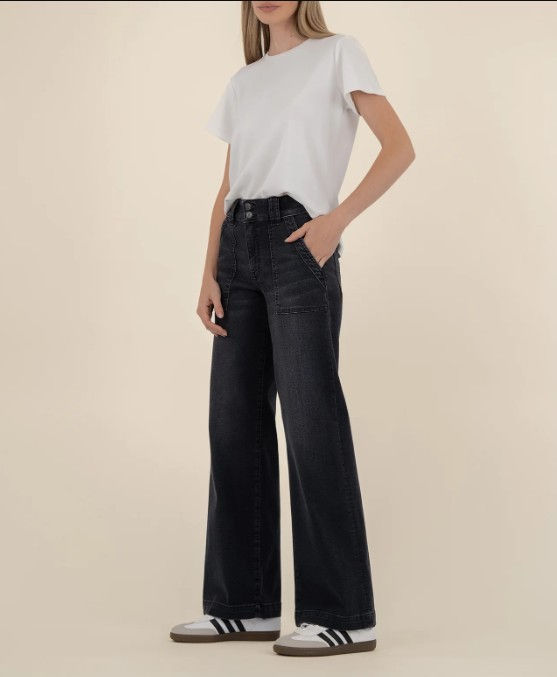 Kut Jodi Grey Wash Jean