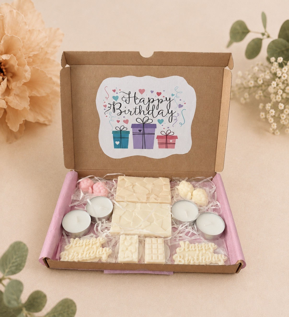 Happy Birthday Wax Melt Gift Set