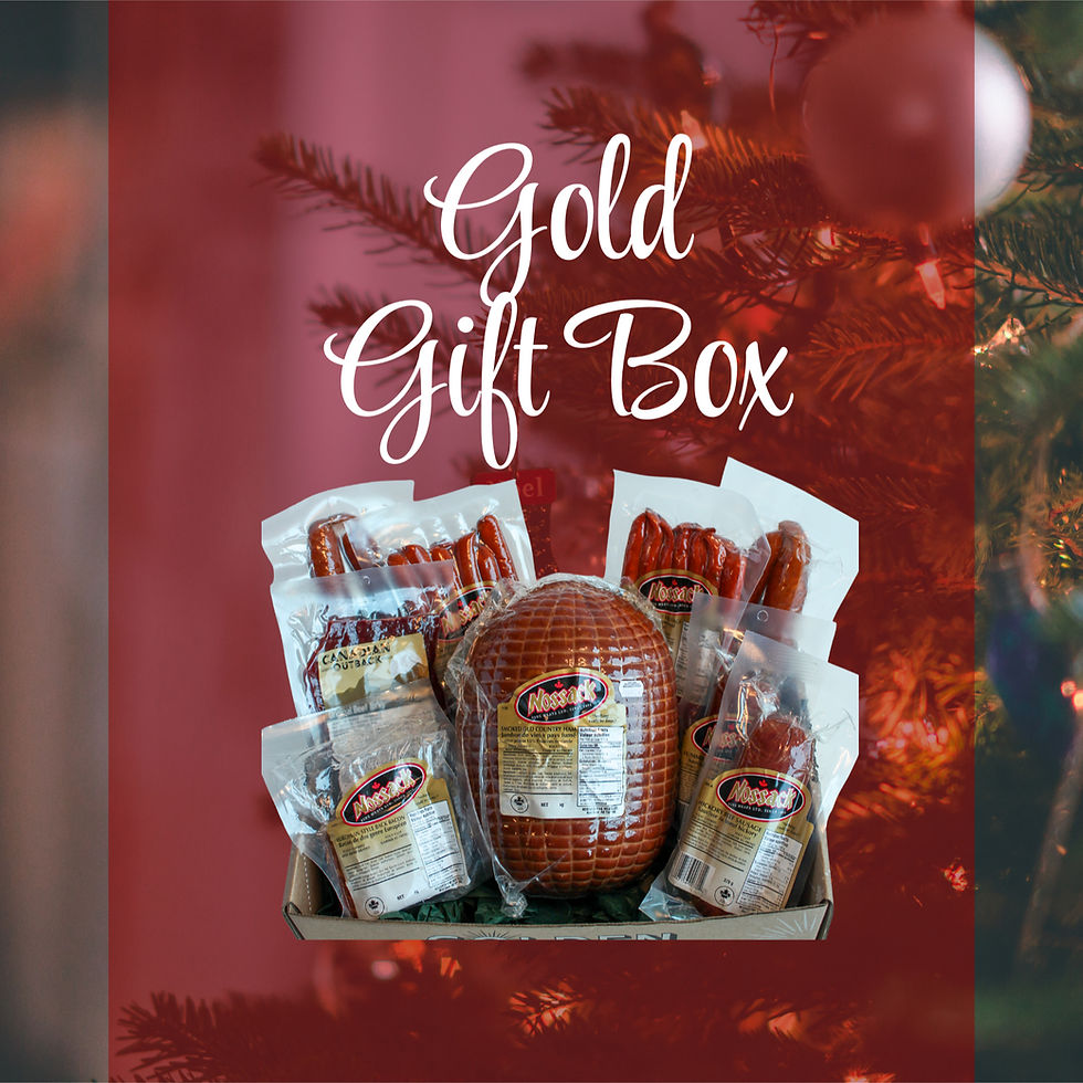 Gold Gift Box