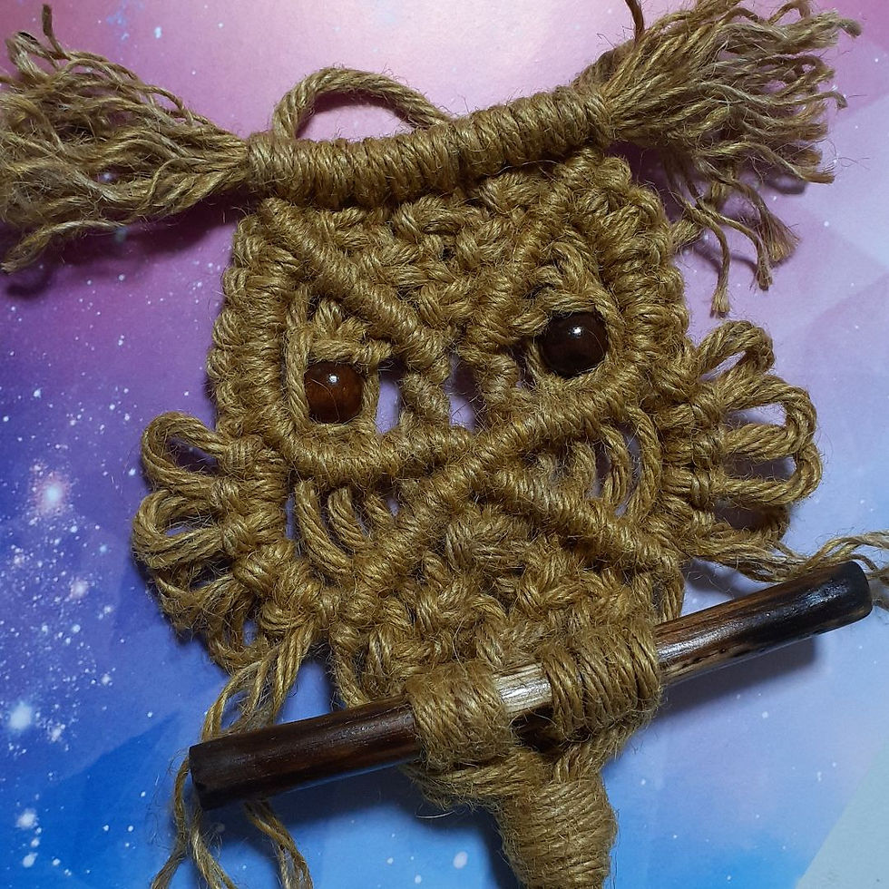 とまり木ふくろう イエロー