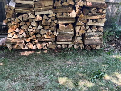 When The Wood Pile Falls