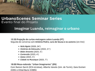 UrbanoScenes Seminar Series: Project Final Event