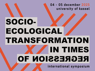 Rita Calvário at the Socio-Ecological Transformation in Times of Regression Symposium