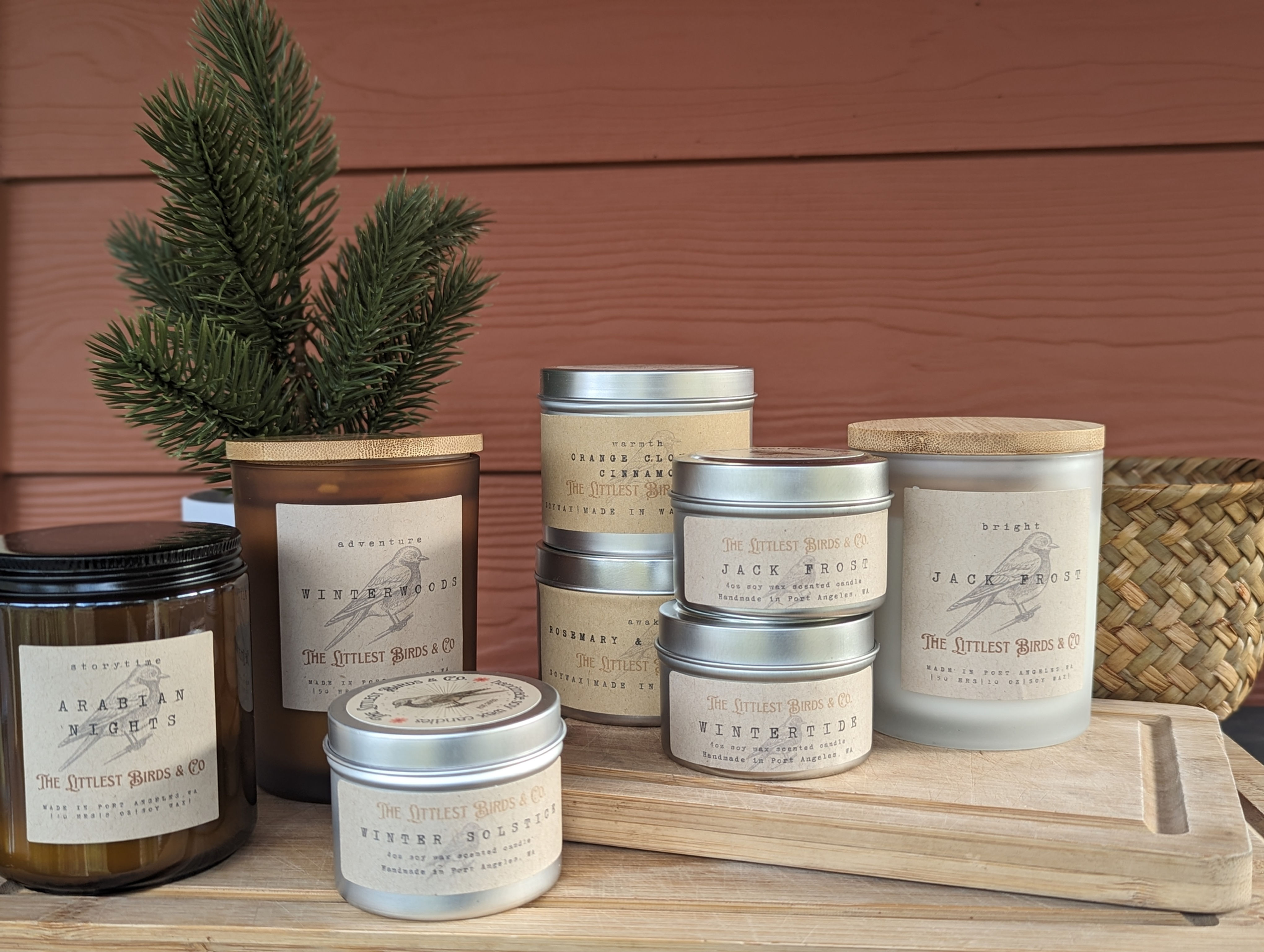 Scented Soy Wax Candles