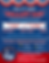 Blue and Red Modern Illlustrative Happy Independence Day USA Celebration Event Flyer-2